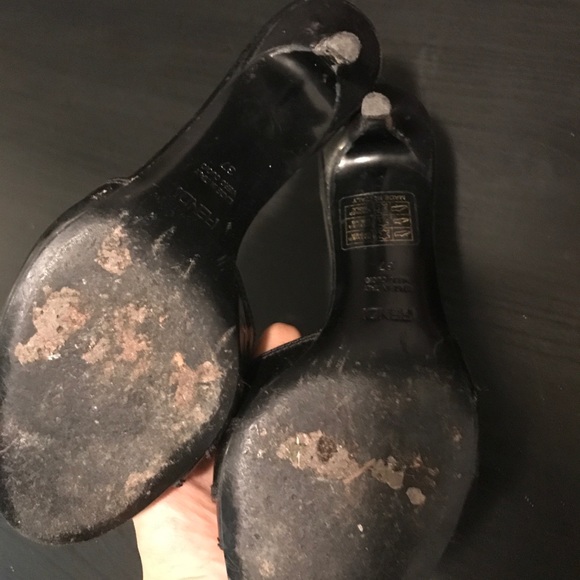 Fendi sandals heels size 37 / 7 - Picture 3 of 5